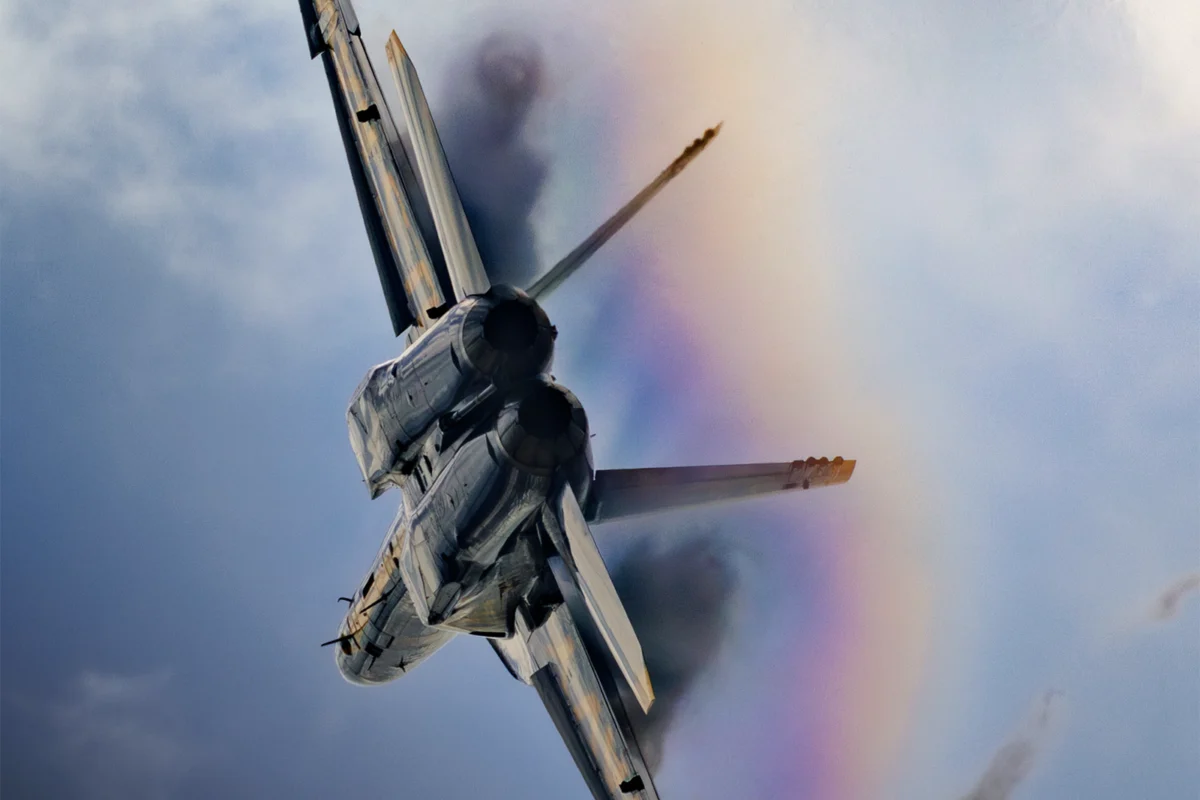 Blue Angel Rainbow